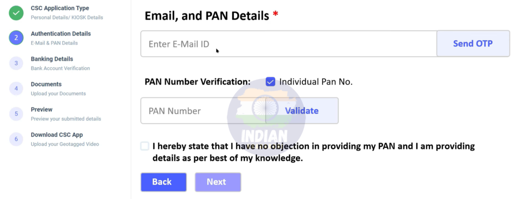 CSC Registration Process