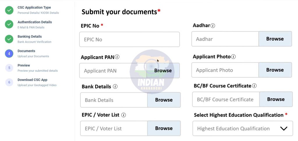 CSC Registration Process