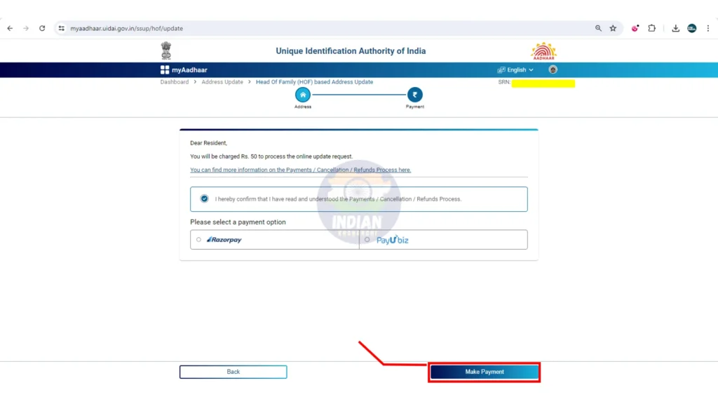 Aadhaar Card Address Change Online