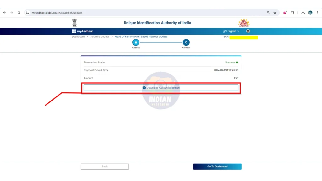 Aadhaar Card Address Change Online